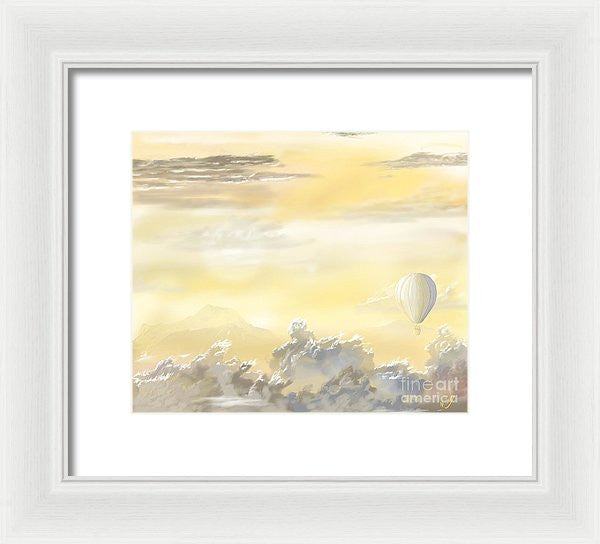 End Of The Day - Framed Print