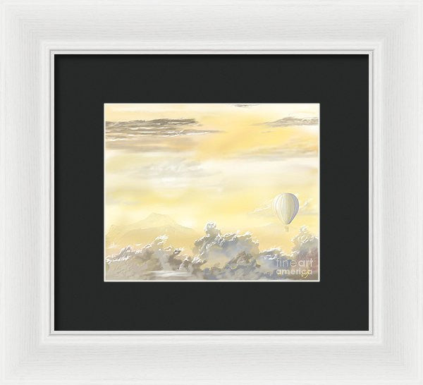 End Of The Day - Framed Print