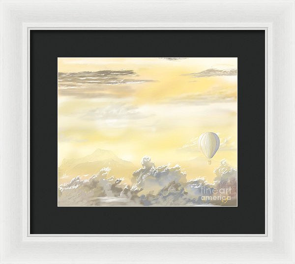End Of The Day - Framed Print