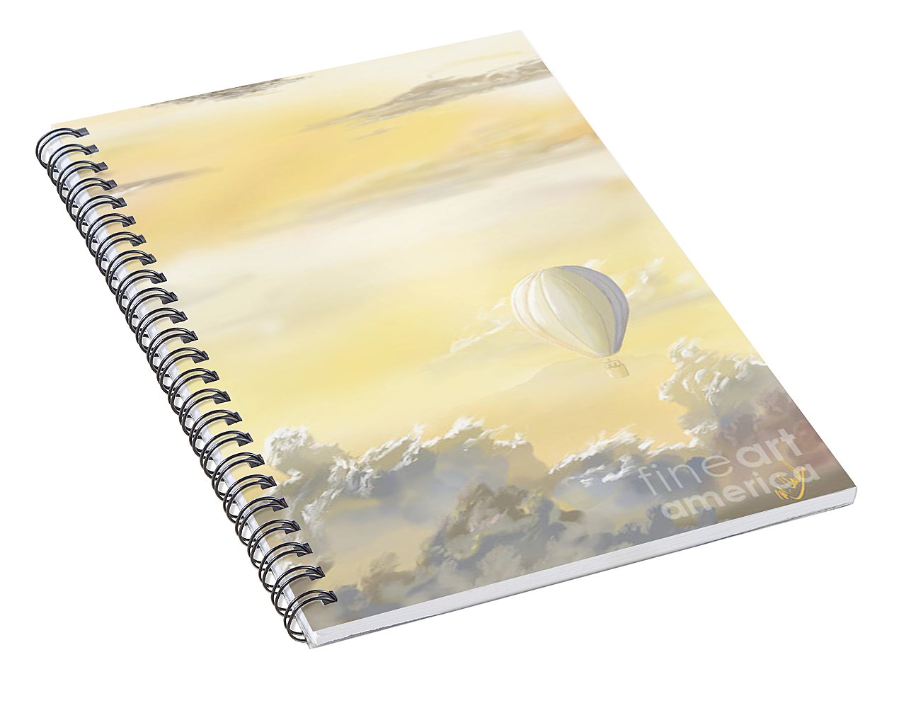 End Of The Day - Spiral Notebook