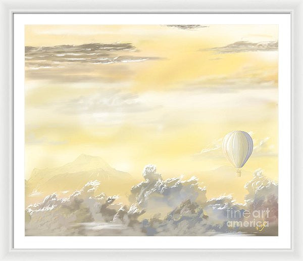 End Of The Day - Framed Print