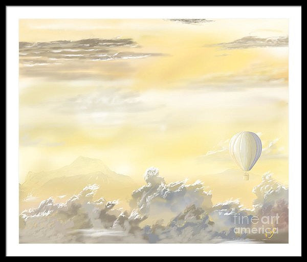 End Of The Day - Framed Print