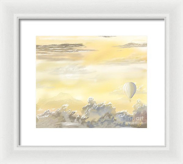 End Of The Day - Framed Print