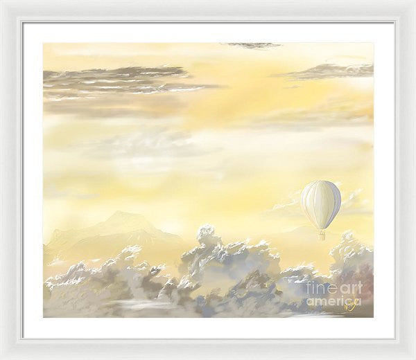 End Of The Day - Framed Print