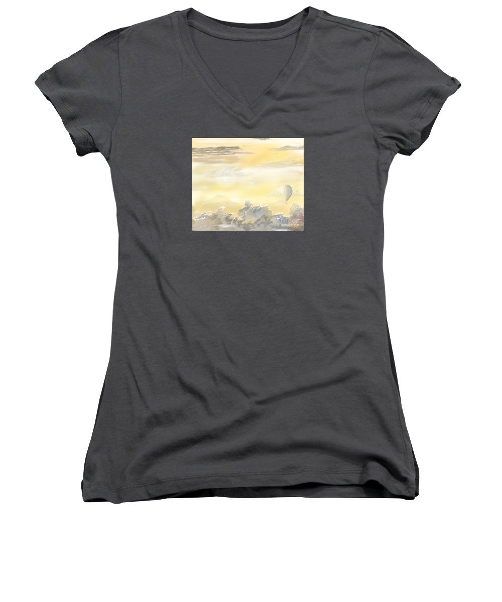 End Of The Day - Women's V-Neck T-Shirt (Junior Cut)