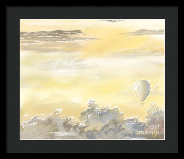 End Of The Day - Framed Print