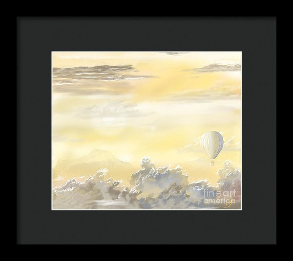 End Of The Day - Framed Print
