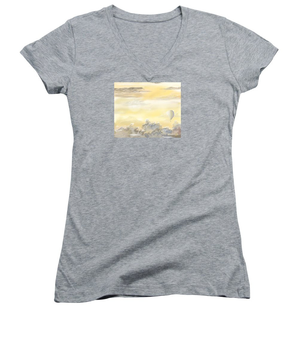 End Of The Day - Women's V-Neck T-Shirt (Junior Cut)