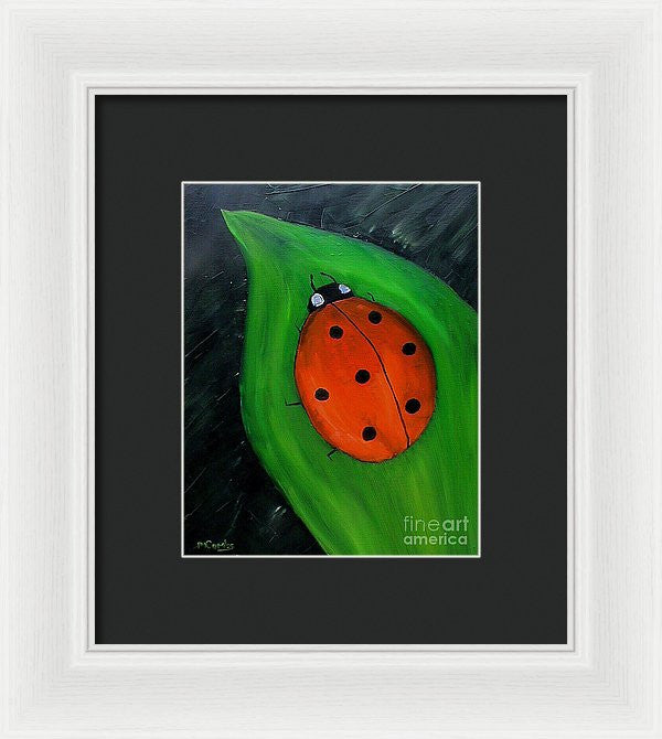 Hey Lady - Framed Print