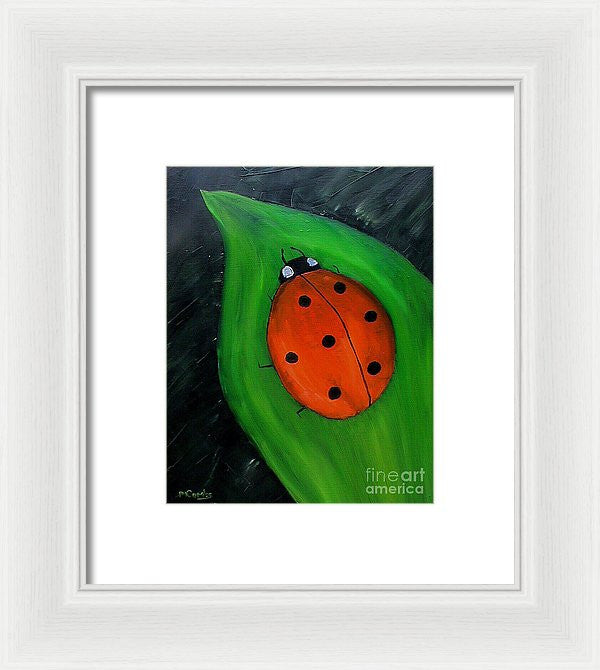 Hey Lady - Framed Print