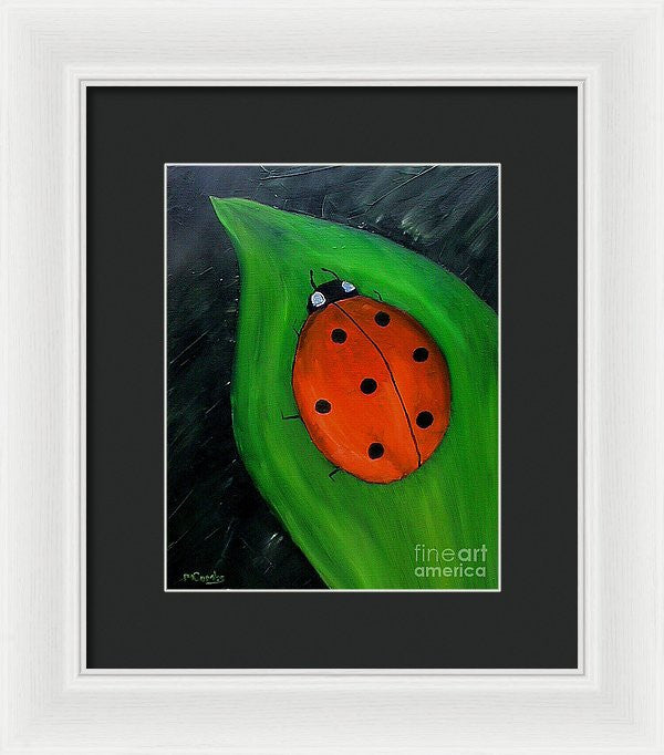 Hey Lady - Framed Print
