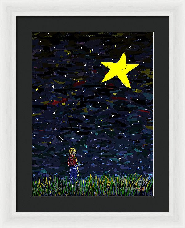Hope For The Human Spirit - Framed Print