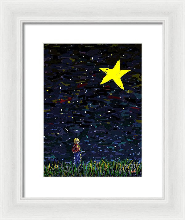 Hope For The Human Spirit - Framed Print