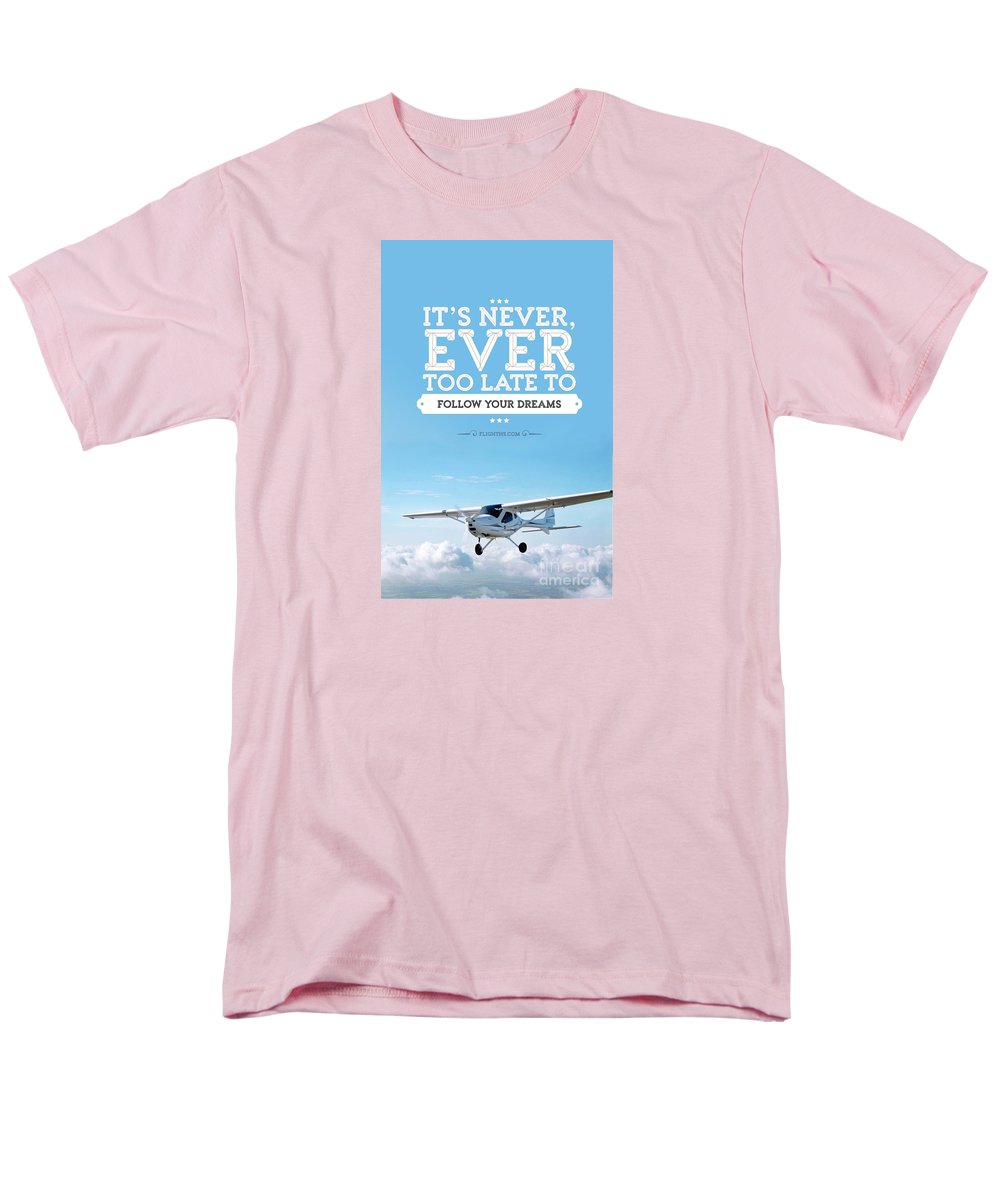 Its Never Too Late - Men's T-Shirt (Regular Fit)