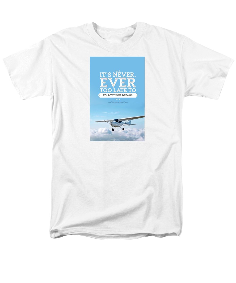Its Never Too Late - Men's T-Shirt (Regular Fit)