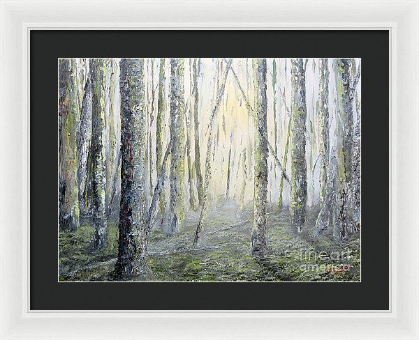 Mourning Light - Framed Print