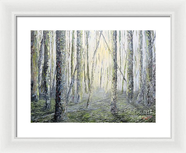 Mourning Light - Framed Print
