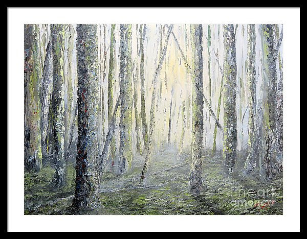 Mourning Light - Framed Print