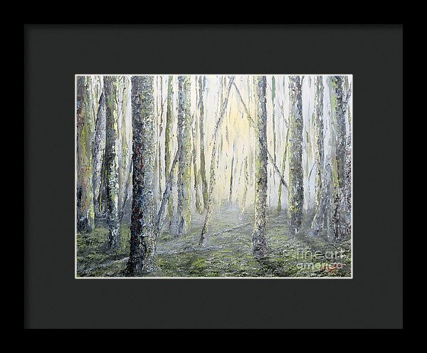 Mourning Light - Framed Print