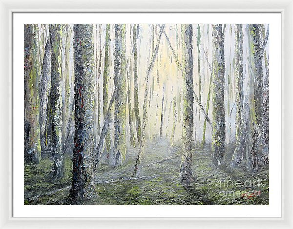 Mourning Light - Framed Print