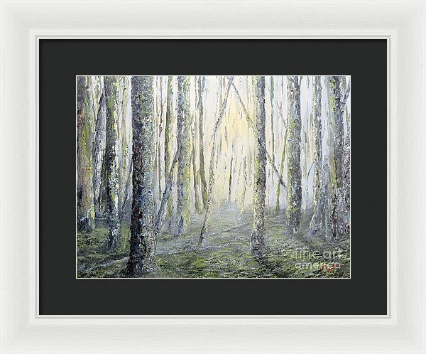 Mourning Light - Framed Print