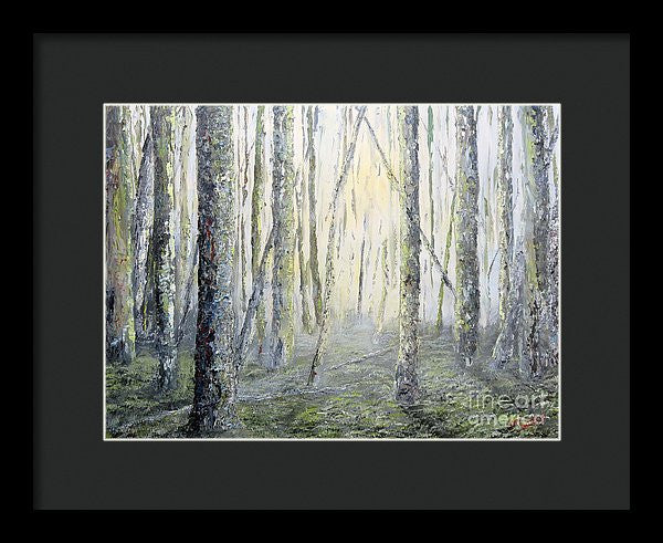 Mourning Light - Framed Print
