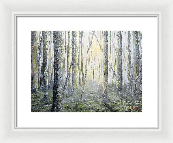 Mourning Light - Framed Print