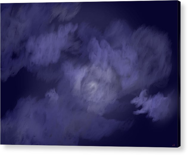 Shine Through The Night - Acrylic Print