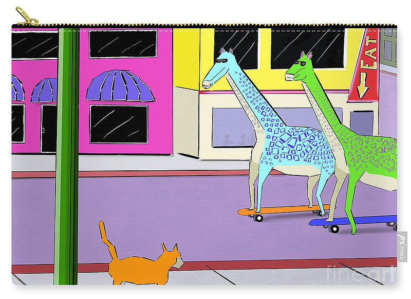 There Were Two Giraffes - Carry-All Pouch