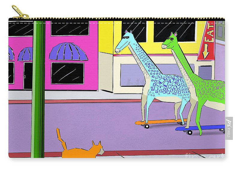 There Were Two Giraffes - Carry-All Pouch