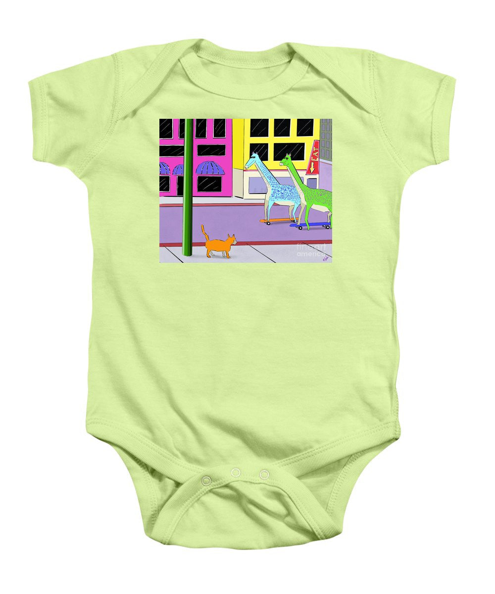 There Were Two Giraffes - Baby Onesie