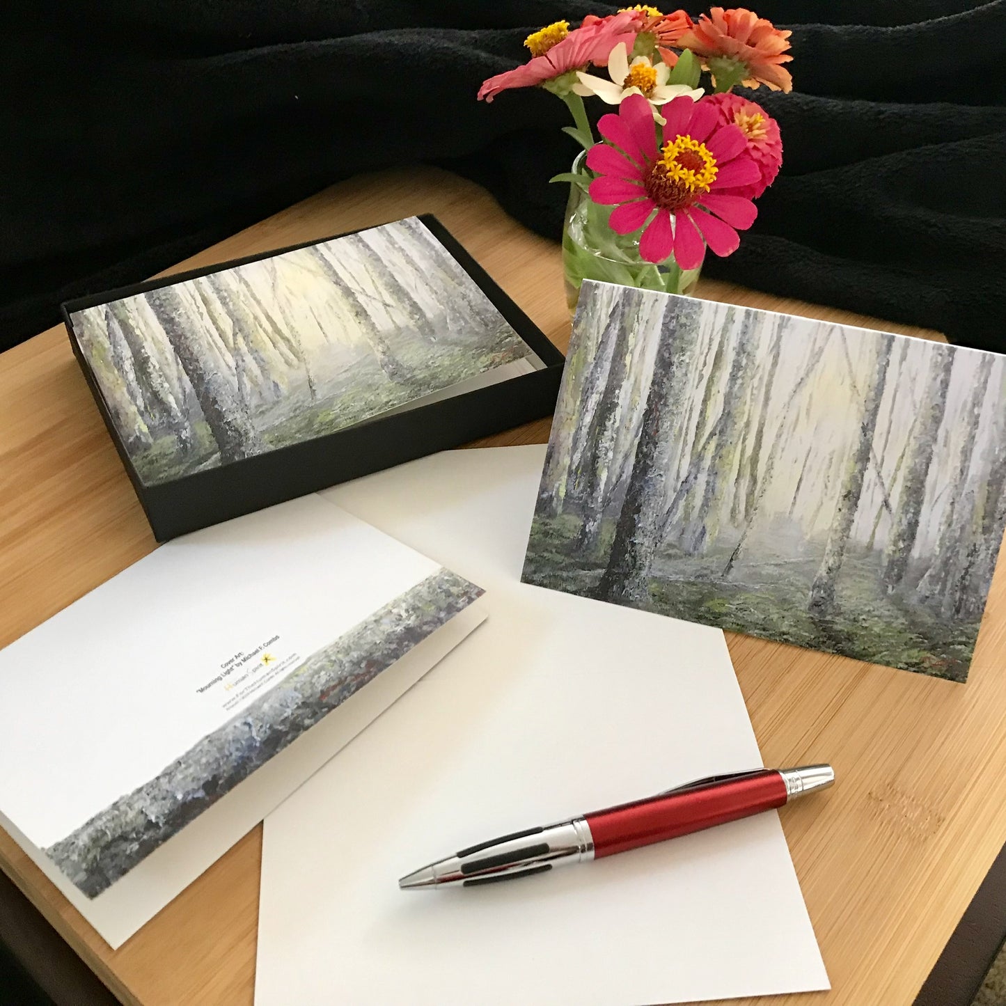 Mourning Light Notecards and Bundles - Signed