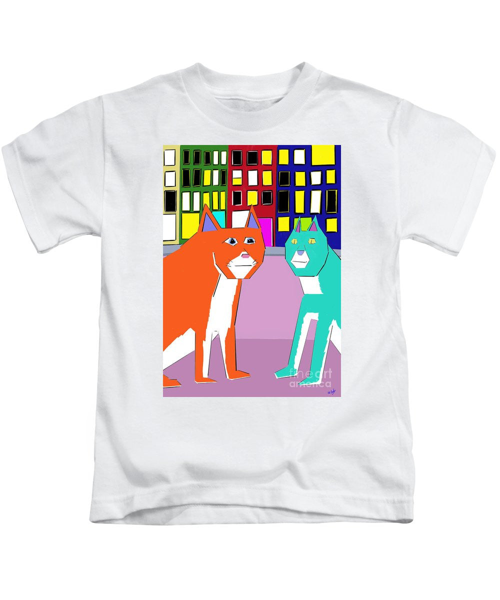 City Cats - Kids T-Shirt