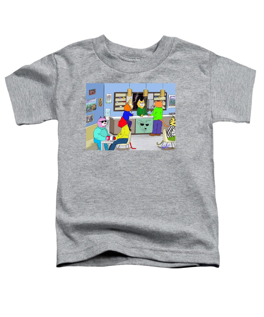 Coffee Cats - Toddler T-Shirt