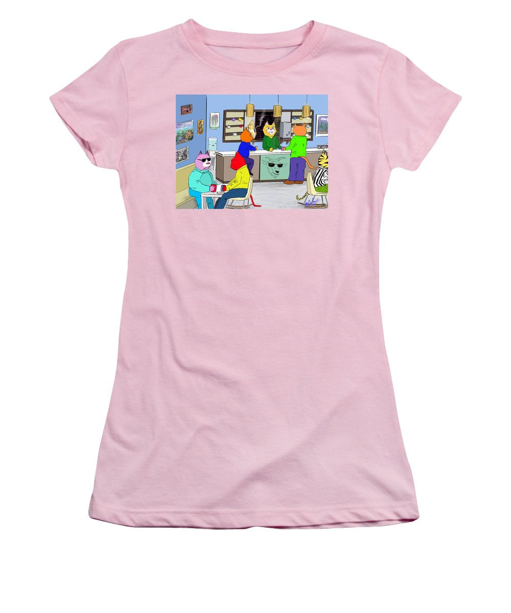Coffee Cats - Women's T-Shirt (Junior Cut)