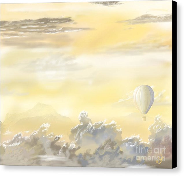 End Of The Day - Canvas Print