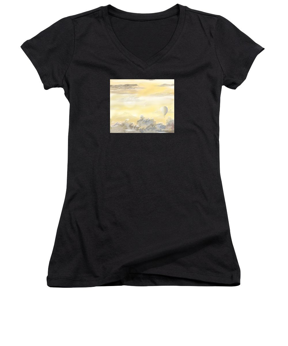 End Of The Day - Women's V-Neck T-Shirt (Junior Cut)
