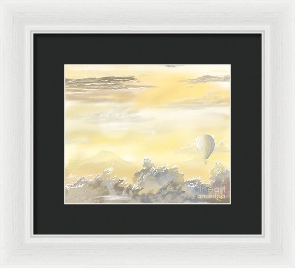 End Of The Day - Framed Print