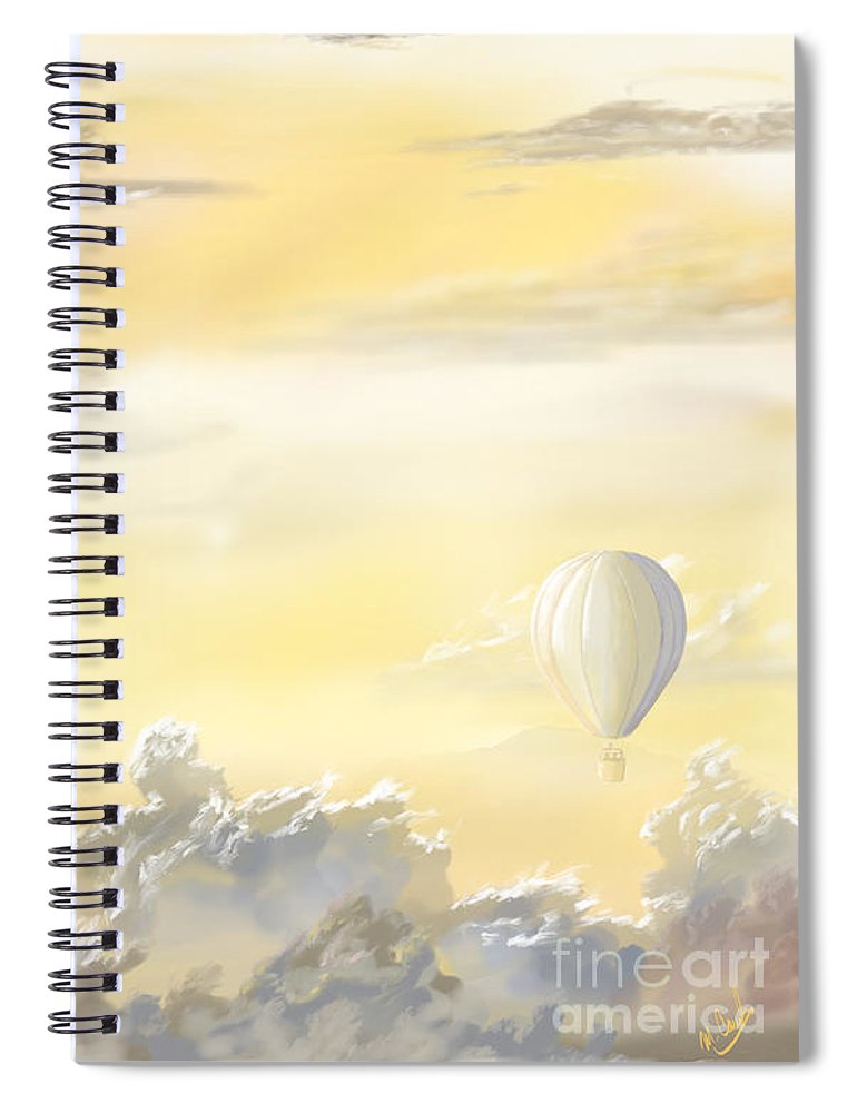 End Of The Day - Spiral Notebook