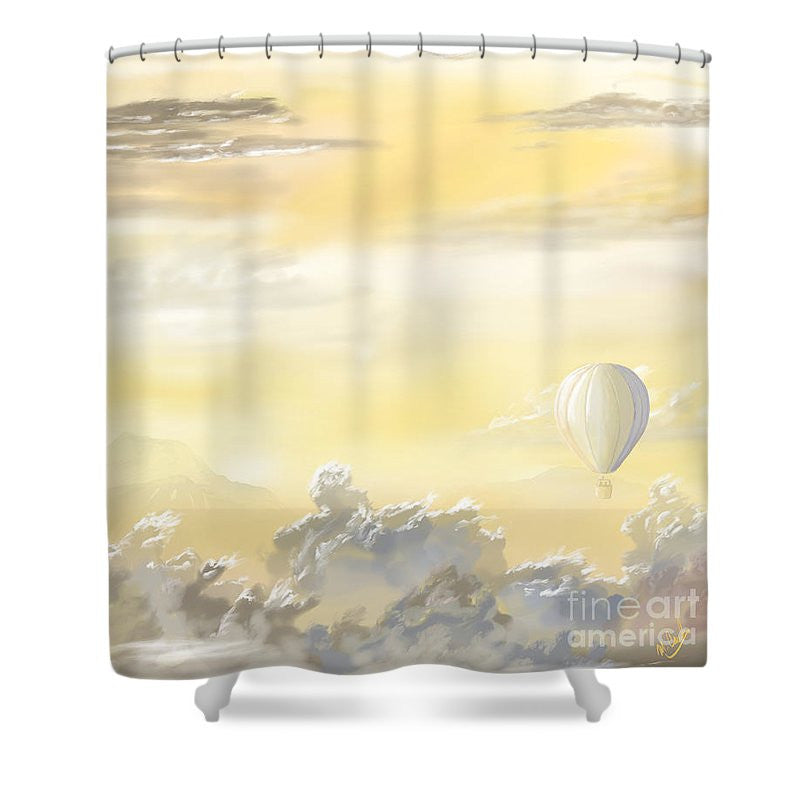 End Of The Day - Shower Curtain