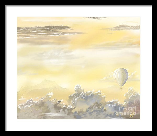 End Of The Day - Framed Print