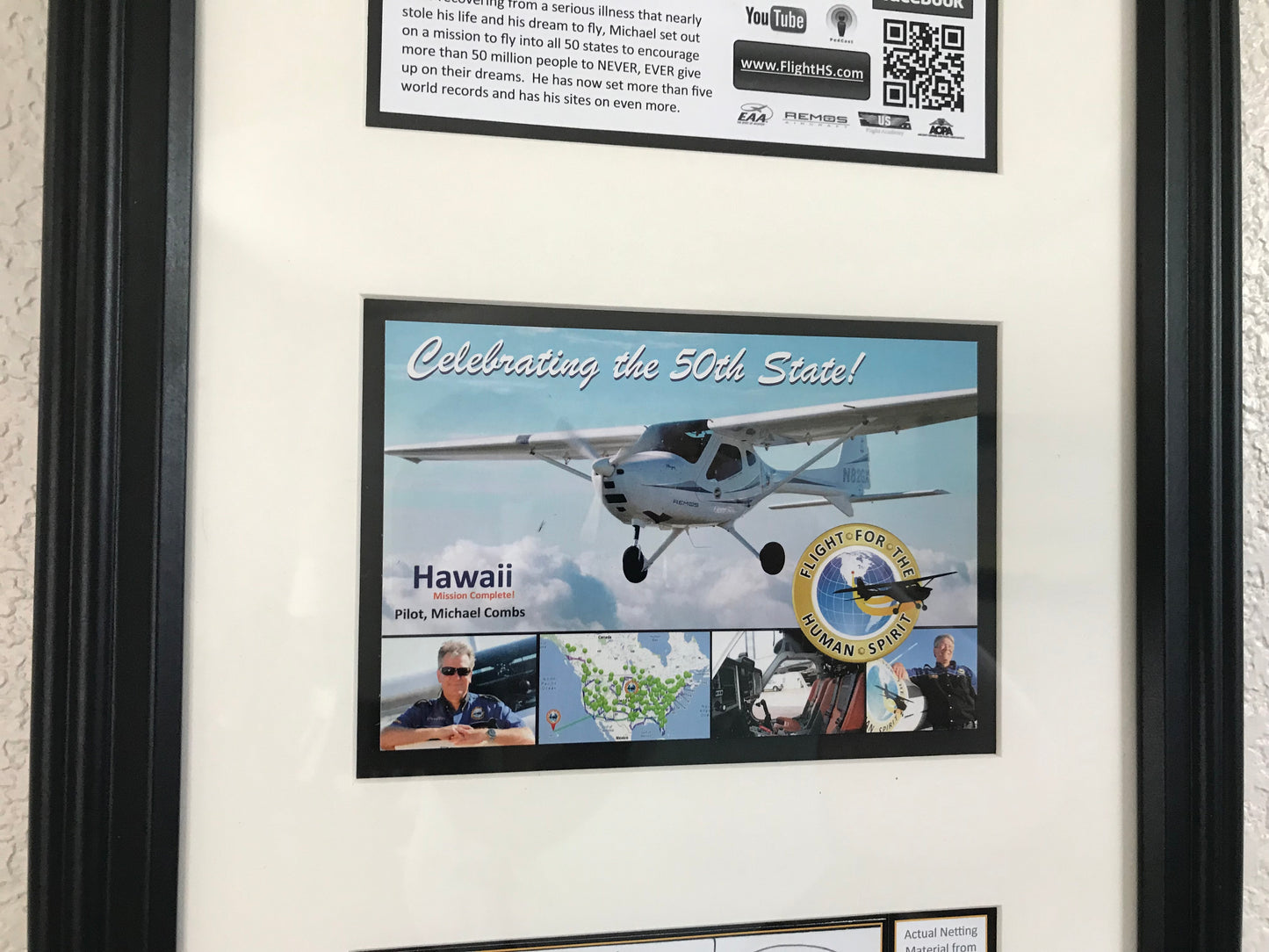 Flight for the Human Spirit Memorabilia